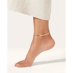 Jenny Bird  Zeina Anklet in Gold New with box Womens Jewelry Photo 8