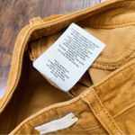 Anthropologie Pilcro • Anthro High-Rise Skinny Jeans mustard yellow corduroy cords gold Photo 6