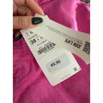 ZARA Pink Wide Leg HIgh Rise Denim Jeans Size 38 / US 6 NEW NWT Photo 2