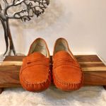 Nine West  Hi Five Orange Slip On Moccasins Photo 2