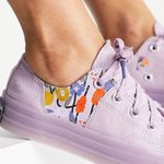 Converse Chuck 70 Ox Women’s History Month Canvas Tearaway Sneakers Plum Size 9 Photo 3