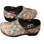 SANITA Mariposa Colorful Butterfly Nurse Doctor Medical Clogs Size 36 NWOT #3035 Photo 0