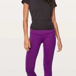 Lululemon Wunder Under Crop III in Tender Violet - Full On Luon Photo 0