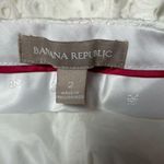 Banana Republic  White 100% Cotton Eyelet Shorts Size 2 Photo 2