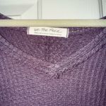Free People  Top Long Sleeve Small Knit We The Free Waffle Photo 1