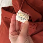 Beeline Size 8 Red Brown Women's Pants Slacks Wide Leg High Waisted Business Photo 2