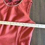 Elie Tahari Burnt Orange Wool-blend Stretch Lined Sheath Dress Size 8 Office Photo 7