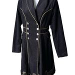 Hot Topic Doctor Who Embroidered TARDIS Corduroy Coat, Sz L Photo 4