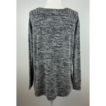 Club Monaco  Womens Black Striped Pullover Crew Neck‎ Sweater Sz XS | Minimalist Photo 2