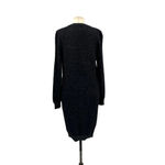 Maison Martin Margiela Charcoal Gray Drape Front Wool Sweater Dress Size‎ Medium Photo 5