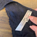 Free People Intimately  Sexy Black Lace Cami Crop Bralette M Photo 1