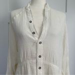 We The Free Free People  Summer Daydream Buttondown Top Photo 4