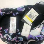 Salt + Cove Animal Ruffled Bikini Swim Bottom Black Size M Photo 2