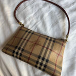 Burberry Vintage  London Pochette Haymarket Check Shoulder Bag Classic Photo 0