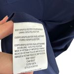 Marina Navy Blue Lace Collar Cutout Center Ruched Bodycon Midi Dress Size 10 Photo 6