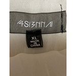 4SI3NNA Women's Gold Metallic Pleated Sleeveless Cami Camisole Crop tank Top XL Photo 4