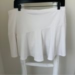 Adidas White Tennis Skirt with Pink Logo Photo 1