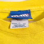 m&m Yellow Crewneck Short Sleeves Tee Shirt Large Photo 2