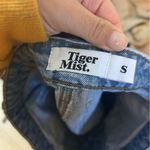 Tiger Mist  Nikita Distressed Denim Mini Skirt Photo 3