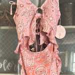 Power 2 the Flower One Piece Swimsuit ✨💫⭐️ Pink Size M Photo 0