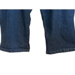 Ruby Rd. Cropped Denim Pants 22W Dark Wash Elastic Waist Pockets Casual Comfort Blue Photo 2