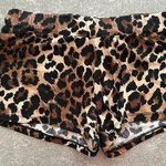 Leopard Shorts Brown Size M Photo 0