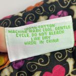 Vera Bradley Suzani Villager Tote Purse Quilted Bag Fabric Floral Black Cotton Photo 6