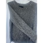 Rag and Bone Charcoal Grey Claire Heathered Knit Sweater Alpaca Wool Blend Hi Low Photo 5