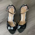 Sam Edelman Yancy Patent Leather Black Strappy Heels Photo 1