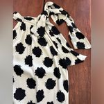 Diane Von Furstenberg  ivory silk halter neck sleeveless dress size 10 Photo 1