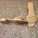 Joie  Claire Multicolor Woven Buckle Slide Sandals Photo 1