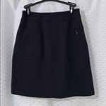 Harvé Benard Harve Bernard Navy Blue A Line Skirt NWT Photo 2