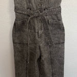 Universal Threads Universal Thread Washed Black Overalls Denim Jumpsuit 10 Photo 0
