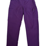 Cherokee  Eggplant Causal Jogger Lounge Scrub Pants Photo 0