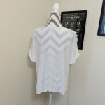 Purejill‎ J. Jill White Knit Blouse Size XS Photo 2