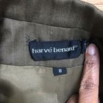 Harvé Benard Harve Bernard Tan Tweed Double Breasted Wool Blazer Photo 5