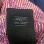 Anthropologie ANTHRO MONOGRAM HWR FAIR ISLE INTARSIA BALLET NECK BLUE CROP KNIT SWEATER Photo 9