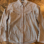 Cruel Girl Cruel Retro Denim Festival Western Cowgirl Pearl Snap Shirt Women Medium Aztec Photo 0