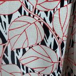 Diane Von Furstenberg  Wrap Dress Women XL Multicolor Leaf 3/4 Wide Sleeve Office Photo 12