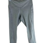Nike  Fast Womens Mid-Rise Crop Running Leggings Gray Size M Photo 0