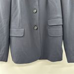 Piazza Sempione Piazz Sempione Navy Blue Long Sleeve Three Button Blazer Size 46 Photo 2
