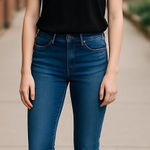 Isabel Marant Authentic  Etoile straight leg jeans blue high rise Photo 1