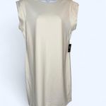 EXPRESS  White Boxy Muscle Dress Mini Photo 1