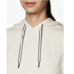 Champion  Hoodie Sweatshirt Cropped Sz S Soft Touch Gym Minimalist White Casual‌ Photo 2