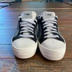 P448  Thea Fujy Black & Silver You Can Surf Later Sneaker - Sz 38 (US 7.5-8) 🧡🎀 Photo 3