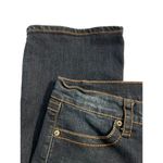 Elite Jeans  Style 178600 Flap Back Pockets Size 3 Dark Wash Photo 2