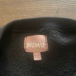 Sundry Show Me Your Mumu ‘Sunday Social Club’ Black Oversize Sweatshirt, Size Medium Photo 2