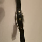 Brighton Vintage Leather Bracelet Silver Gold Tone with Tin Heart Container Photo 8