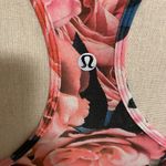 Lululemon 110  Floral Peony Workout Tank Size 6 Pink Photo 3