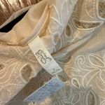 Free People  NWT ivory eyelet lace tiered mini dress size 0 Photo 8